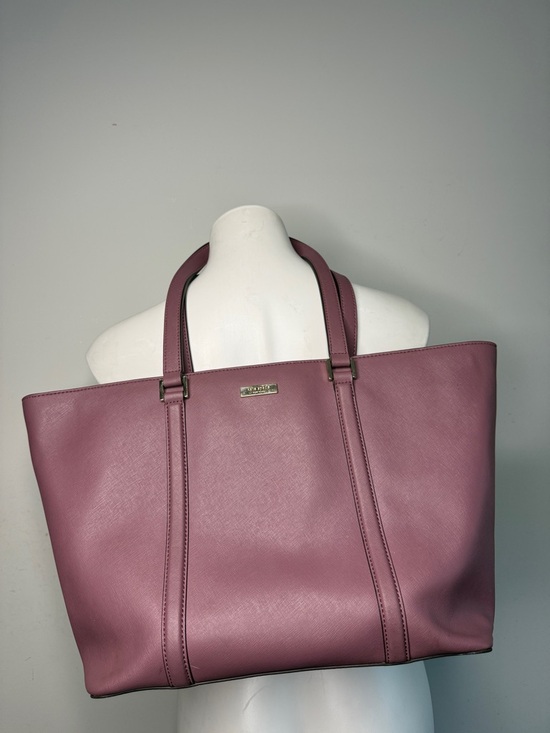 kate spade Handbags - Kate Spade NY Jules Tote Pink Plum Saffiano Leather Large